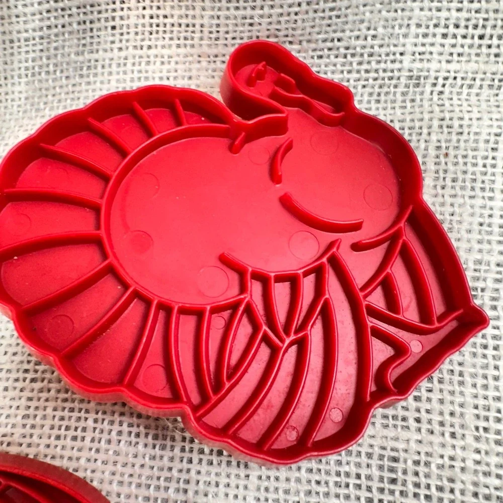 Cookie Cutter Lot Copper Tone Hand Turkey Pumpkin Happy Birthday Cake 4pce